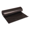 | Boardwalk X8046XKKR01 40 in. x 46 in. 45 gal. 1.6 mil Recycled Low-Density Polyethylene Can Liners - Black (100/Carton) image number 0