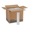 Cups and Lids | Dixie PL20CLEAR Plastic Portion Cup Lid Fits 1.5 oz to 2 oz Cups Clear 100/Sleeve 24 Sleeves/Carton image number 0