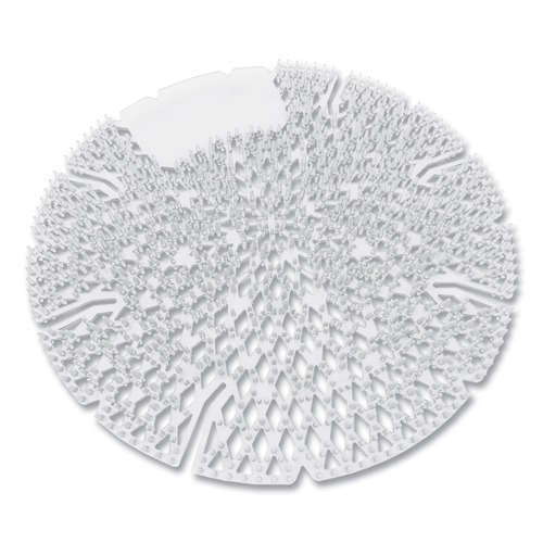Odor Control | Big D Industries 062100 Diamond 3D Urinal Screen - Melon Mist Scent/Clear (6/Carton) image number 0