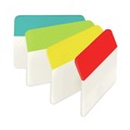 Page Flags | Post-it Tabs 686A-ALYR 2 in. Wide 1/5-Cut Plain Solid Color Angled Tabs - Assorted Colors (24/Pack) image number 1