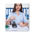 Notebooks & Pads | COSCO 2000PLUS 011032 Model S 360 1.75 in. x 1 in. "Faxed" Self-Inking 2-Color Message Dater - Blue/Red image number 3