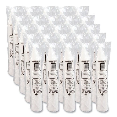 Labor Day Sale | SOLO 6RB-2050 ProPlanet Seal 6 oz. Bare Eco-Forward Treated Paper Cone Cups - White (5000/Carton) image number 0