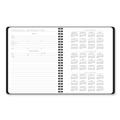 Notebooks & Pads | AT-A-GLANCE 7058XL05 8.75 in. x 7.87 in. 12-Month (Jul 2025-Jun 2026) Contempo Lite Academic Year Weekly/Monthly Planner - Black Cover image number 3