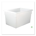 Just Launched | Rubbermaid Commercial FG350100WHT Food/tote Boxes, 21.5gal, 26w X 18d X 15h, White image number 2