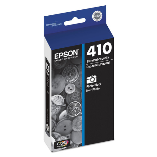 Ink & Toner | Epson T410120-S Standarad Capacity (410) Ink - Photo Black image number 0
