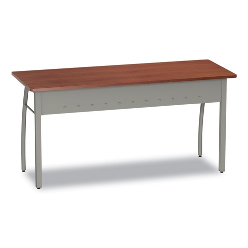 Office Desks & Workstations | Linea Italia LITTR742CH Trento Line 59.13 in. x 23.63 in. x 29.5 in. Rectangular Desk - Shaker Cherry image number 0