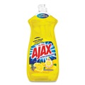 Dish Soaps | Ajax 44673 28 oz. Bottle Dish Detergent - Lemon Scent (9/Carton) image number 0