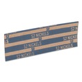 Office & Office Supplies | Pap-R Products 30005 2 Dollar Nickels Flat Coin Wrappers (1000/Box) image number 4