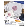 Just Launched | Avery 08938 8.5 in. x 11 in. Fabric Transfers - White (18/Pack) image number 0