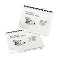 Dividers & Tabs | Avery 11516 Print-On 11 in. x 8.5 in. 5-Tab Customizable Unpunched Dividers - White (5/Pack) image number 1