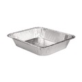  | Handi-Foil 32135 10.38 in. x 12.75 in. Half-Size Deep Aluminum Steam Table Pans (100/Carton) image number 2