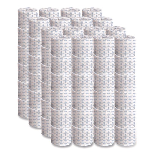 Toilet Paper | GEN GEN248 4 in. x 3 in. 2-Ply Standard Bath Tissue - White (400 Sheets/Roll, 96 Rolls/Carton) image number 0