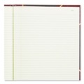 Recordkeeping & Forms | National 56231 Texthide 10.38 in. x 8.38 in. Sheets Eye-Ease Record Book - Black/Burgundy/Gold Cover image number 3