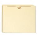 Just Launched | Smead 75605 2 in. Expansion 100% Recycled Top Tab File Jackets - Letter, Manila (50/Box) image number 0