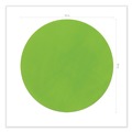 Project & Display Boards | Pacon PAC9012 10 in. x 10 in. Self Stick Dry Erase Circles - Blue/Green/Red/White/Yellow Surfaces image number 1