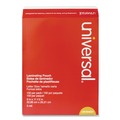 Laminating Supplies | Universal UNV84624 9 in. x 11.5 in. 5 mil Laminating Pouches - Gloss Clear (100/Pack) image number 3