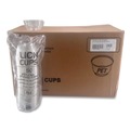 Food Trays, Containers, and Lids | Plastifar 18438 Plastic Cold Cups, Sundae, 5 oz, Clear, 1,000/Carton image number 2