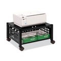Office Desks & Workstations | Vertiflex VF52009 21.5 in. x 17.88 in. x 11.5 in. 90 lbs. Capacity 2 Shelves Metal Underdesk Machine Stand - Black image number 2
