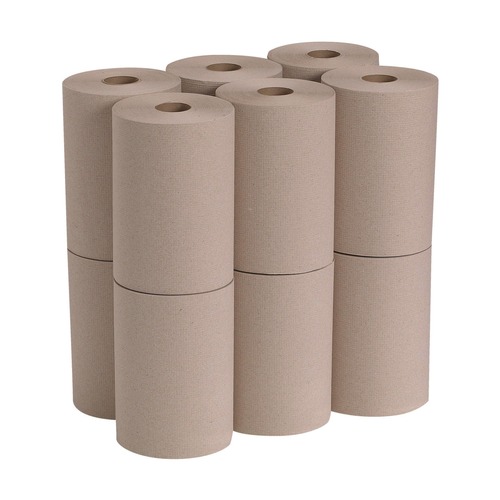 Just Launched | Georgia Pacific Professional 26401 7.88 in. x 350 ft. 1-Ply Pacific Blue Basic Paper Towels - Brown (12 Rolls/Carton) image number 0