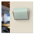 Desktop Organizers | Deflecto 63202 Unbreakable DocuPocket 14.5 in. x 3 in. x 6.5 in. Letter Size Wall File - Smoke image number 7