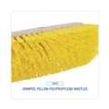 Just Launched | Boardwalk BWK3410 10 in. Brush Yellow Polypropylene Bristles Dual-Surface Scrub Brush image number 3