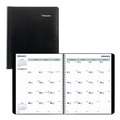 Notebooks & Pads | Blueline C1512.81T 11 in. x 9.06 in. 16-Months Sept. 2024 to Dec. 2025 Plan and Link Monthly Planner - Black Cover image number 2