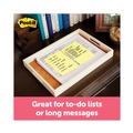 Notebooks & Pads | Post-it Notes Super Sticky 660-5SSCY 4 in. x 6 in. Note Ruled Pads - Canary Yellow (90-Sheets/Pad, 5-Pads/Pack) image number 2