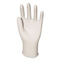 Disposable Gloves | Boardwalk BWK345LBX 4.4 mil 12 in. Long Powder-Free General-Purpose Latex Gloves - Large, Natural (100/Box) image number 1