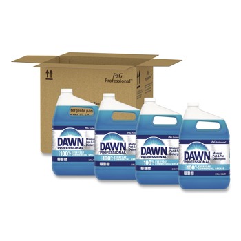 DISH SOAPS | Dawn Professional 57445CT Manual Pot/Pan Dish Detergent - Original (4/Carton)
