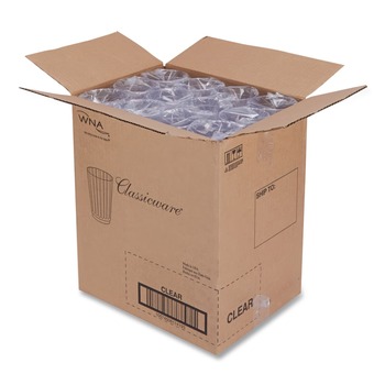 PRODUCTS | WNA WNA CC10240 10 oz. Fluted, Tall, Classic Crystal Plastic Tumblers - Clear (240/Carton)