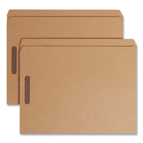 File Folders | Smead 14813 0.75 in. Expansion Kraft 2-Fastener Folders - Letter Size/Kraft Exterior (50/Box) image number 0