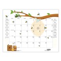 Bulletin Boards | House of Doolittle 156 22 in. x 17 in. 12-Month (Jan to Dec) 2026 Recycled Honeycomb Desk Pad Calendar - Honeycomb Artwork image number 5