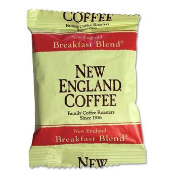  | New England Coffee 026260 2.5 oz. Coffee Portion Packs - Breakfast Blend (24/Carton)