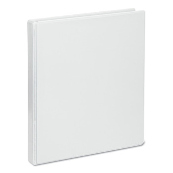 Universal UNV20702 0.5 in. Capacity 11 in. x 8.5 in. 3 Slant D-Rings View Binder - White