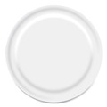 Bowls and Plates | Boardwalk CP6B1004250A 6 in. Paper Dinnerware Plate - White (1000/Carton) image number 4