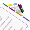 Dividers & Tabs | Redi-Tag B33248 2 in. Wide 1/5-Cut Write-On Index Tabs - Assorted Colors (48/Pack) image number 4