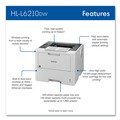 Office Printers | Brother HLL6210DW Business Monochrome Laser Printer image number 3