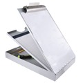 Clipboards | Saunders 21017 1.5 in. Clip Capacity Holds 8.5 in. x 11 in. Sheets Cruiser Mate Aluminum Storage Clipboard - Silver image number 3