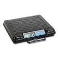 Mailroom Equipment | Brecknell GP250 250 lbs. Capacity 12.5 in. x 10.95 in. x 2.2 in. Platform Portable Electronic Utility Bench Scale image number 1