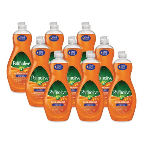 Cleaning & Janitorial Supplies | Palmolive US04232A 20 oz Bottle Ultra Antibacterial Dishwashing Liquid (9/Carton) image number 0