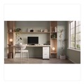Office Filing Cabinets & Shelves | Alera 26414 Two-Drawer Mobile Vertical File 2 Letter-Size File Drawers 14.25 x 18 x 26.7 - Pearl White image number 4