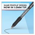Pens | Paper Mate 2095447 Profile Medium 1 mm Retractable Ballpoint Pen - Blue (36/Pack) image number 3