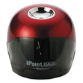 Pencil Sharpeners | Westcott 15570 3 in. x 3.25 in. iPoint Ball Battery-Powered Sharpener - Red/Black image number 0