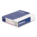 File Folders | Oxford 57568EE 11 x 8.5 0.5 in. Capacity Embossed Leather Grain Paper Twin-Pocket Folder - Pink (25/Box) image number 0