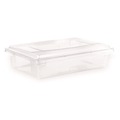 Food Trays, Containers, and Lids | Carlisle 1062107 18 in. x 26 in. x 6 in. 8.5 gal. StorPlus Polycarbonate Plastic Food Storage Container - Clear image number 2