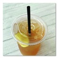 Cutlery | Boardwalk BWKJSTUW775BK 7.75 in. Polypropylene Jumbo Straws - Black (12500/Carton) image number 3
