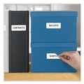 Labels | Avery 06460 1 in. x 2.63 in. Inkjet/Laser Printers Removable Multi-Use Labels - White (750/Pack) image number 1