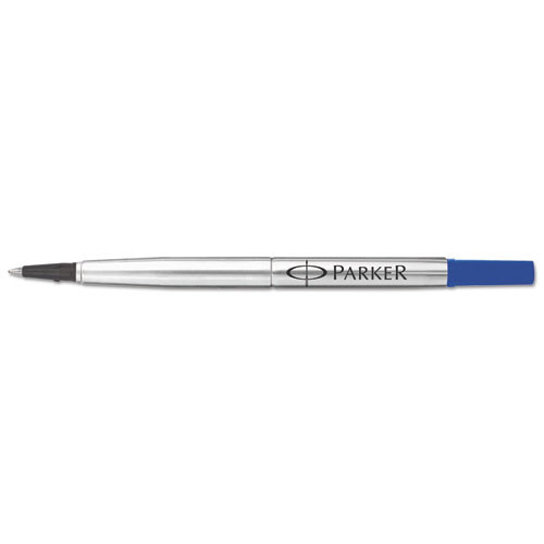 Pens | Parker 1950324 Medium Conical Tip Rollerball Pen Refill - Blue Ink image number 0