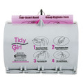 Skin Care & Hygiene | Tidy Girl TGUDPV2 Plastic Feminine Hygiene Disposal Bag Dispenser - Gray image number 0