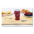  | SOLO 316SI-0041 16 oz. Paper Hot Drink Cups in Bistro Design - Maroon (1000/Carton) image number 2